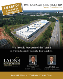 ±84,362 SF Industrial Expansion LEASED!